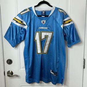 Onfield Reebok NFL Chargers Rivers #17 jersey